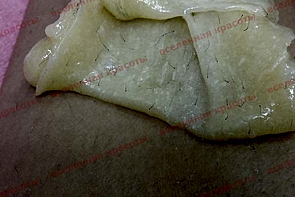 Процедура после, мастер Ольга, м. Рижская Иллюстрация: после воздействия